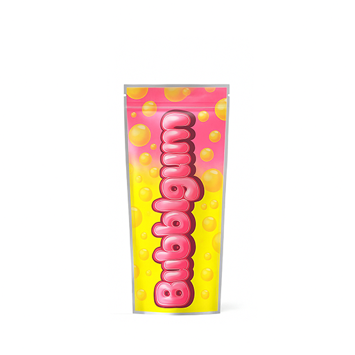 Bubblegum Mylar Vape Bag 46mm (W) x 128mm (H)