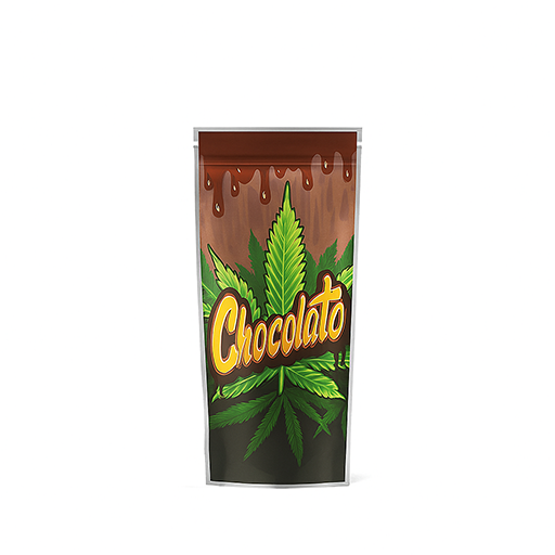 Chocolato Mylar Vape Bag 46mm (W) x 128mm (H)