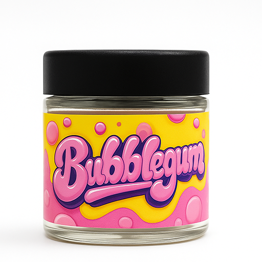 Bubblegum 60ML Glass jar