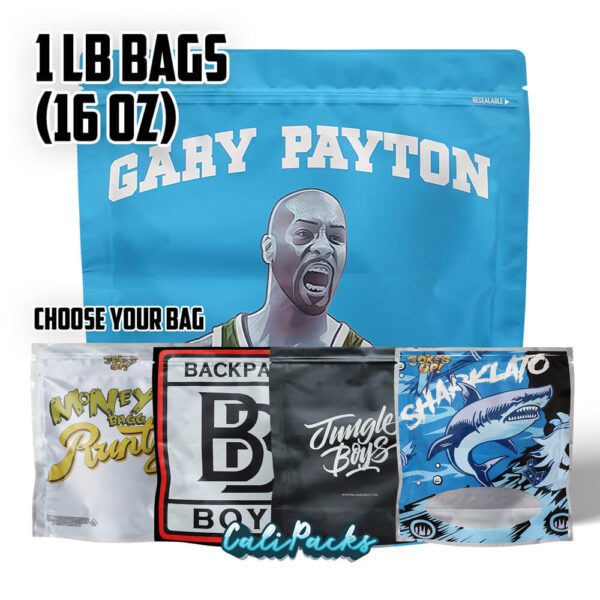 1Lb (16 Ounce) Mylar Bags – Choose your bag