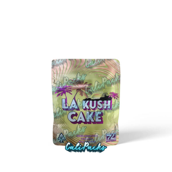 Seven Leaves LA Kush Cake 3.5g Mylar Bag Mylar Bag