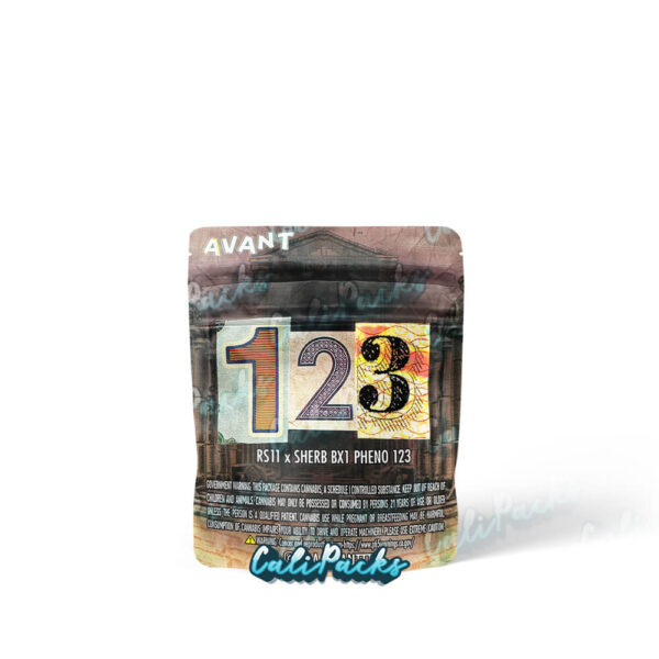 Avant – 123 – 3.5g Mylar Bag Child-Resistant Mylar Bag - Image 2