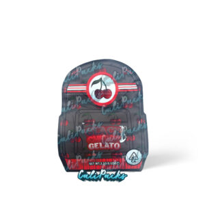 Backpack Boyz Black Cherry Gelato Die-cut 3.5g Mylar Bag Mylar Bag