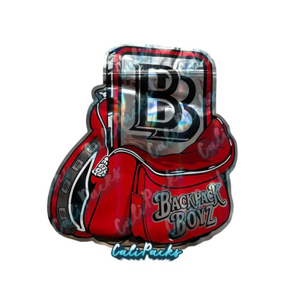 Backpack Boys – Red Half Pound Mylar Bag