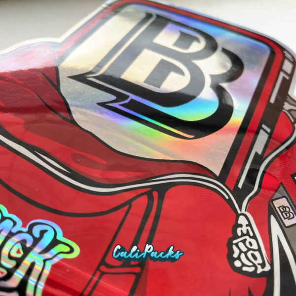 Backpack Boyz Holographic Backpack Die-cut 3.5g Mylar Bag Mylar Bag - Image 3