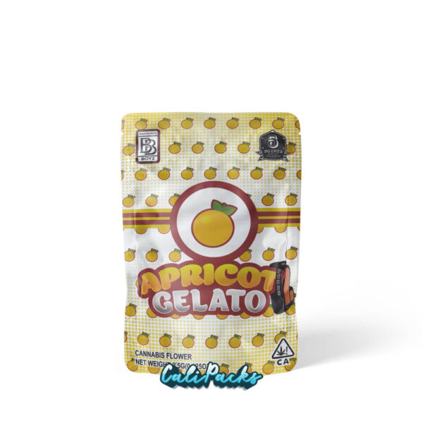 Backpack Boyz Apricot Gelato 3.5g Mylar Bag Child-Resistant Mylar Bags