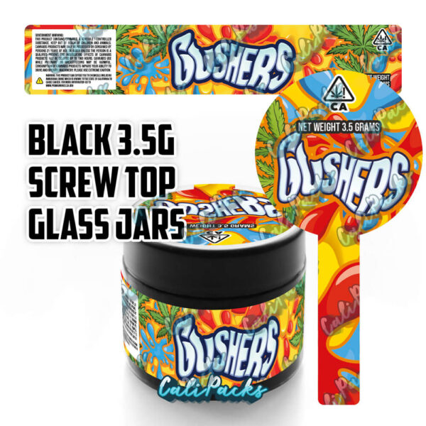 Backpack Boyz Black Cherry Gushers Die-cut 3.5g Mylar Bag Mylar Bag - Image 14