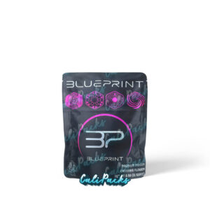 Blueprint Purple Reflective 3.5g Mylar Bag Mylar Bag