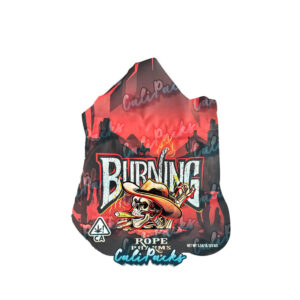 Burning Rope Farms Die-cut 3.5g Mylar Bag Mylar Bag