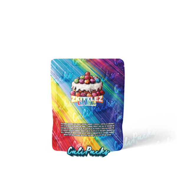 Zkittlez Cake (2024 Design) 3.5g Mylar Bag Mylar Bag - Image 2