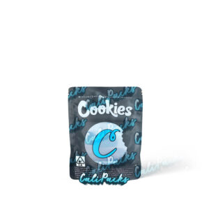 Cookies Small Black & Blue 3.5g Mylar Bag Mylar Bag