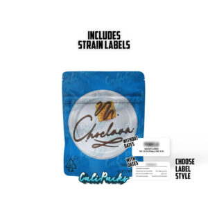 Cookies Choclava 3.5g Mylar Bag bag with Hologram and Strain Labels