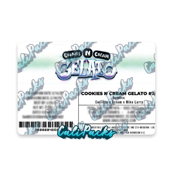 White Cherry Gelato (2024 Design) 3.5g Mylar Bag Mylar Bag - Image 21