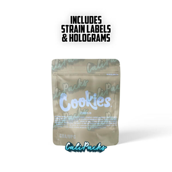 Cookies Ginseng OG 3.5g Mylar Bag bag with Hologram and Strain Labels - Image 2