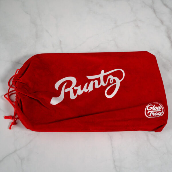 Runtz Red LED Glow Tray with Grinder - High Quality Mylar Bag - Image 7