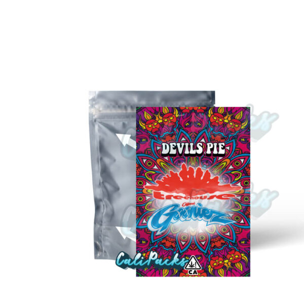 Devils Pie Label Bag (Medium) - High Quality Mylar Bag - Image 2