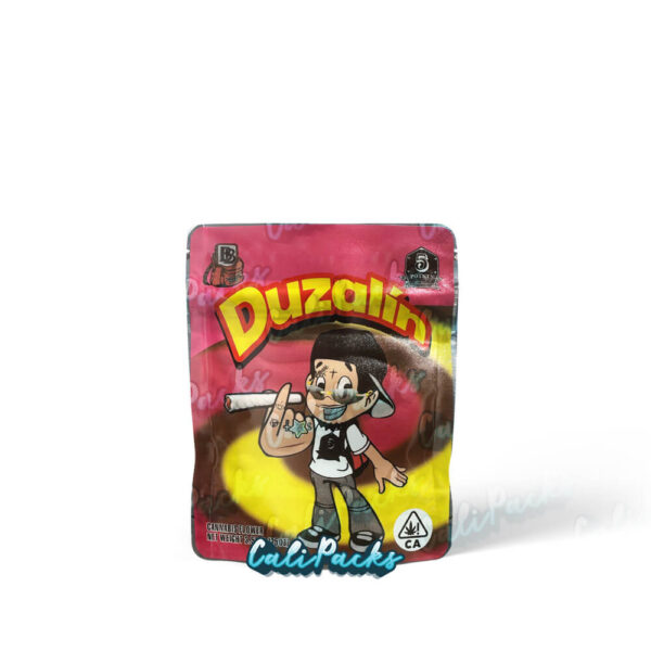 Backpack Boyz Duzalin 3.5g Mylar Bag Sticker Mylar Bags