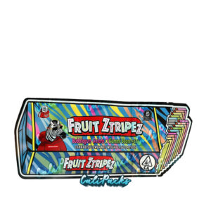 Backpack Boys Fruit Ztripez 3.5g Mylar Bag Die-Cut Child-Resistant Mylar Bag