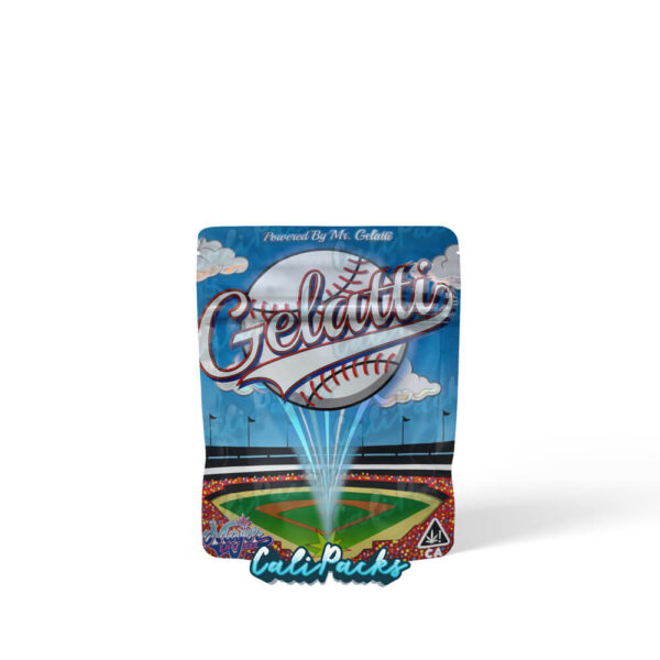 Major League Exotics Gelatti By Mr Gelatti 3.5g Mylar Bag Child-Resistant Mylar Bag