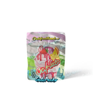 Grandiflora Oak-Lato 3.5g Mylar Bag Mylar Bags with Holograms & Strain Labels