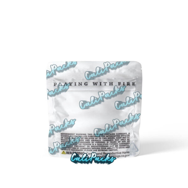 White Cherry Gelato (2024 Design) 3.5g Mylar Bag Mylar Bag - Image 2