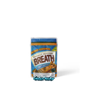 King Cookie Peanut Butter Breath 3.5g Mylar Bag Mylar Bag (stickers pre-applied)