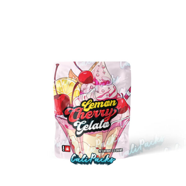 Lemon Cherry Gelato (2024 Design) 3.5g Mylar Bag Mylar Bag