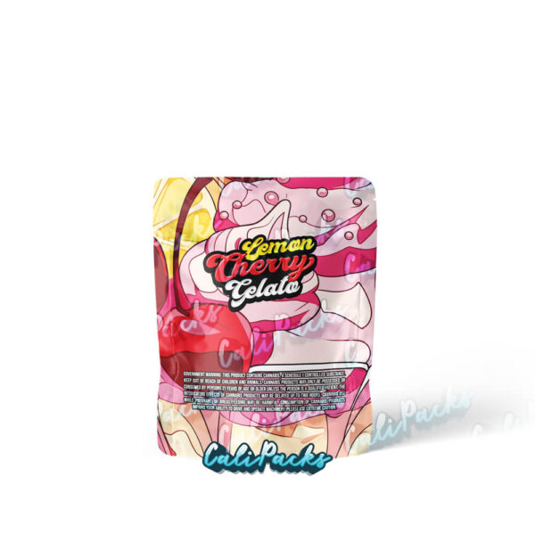 Lemon Cherry Gelato (2024 Design) 3.5g Mylar Bag Mylar Bag - Image 2