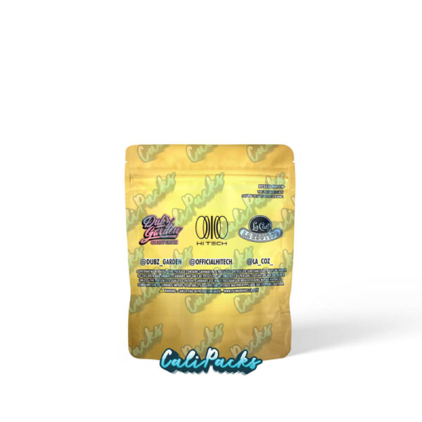 Dubz Garden Lemon Gelato Pop 3.5g Mylar Bag Mylar Bag - Image 2