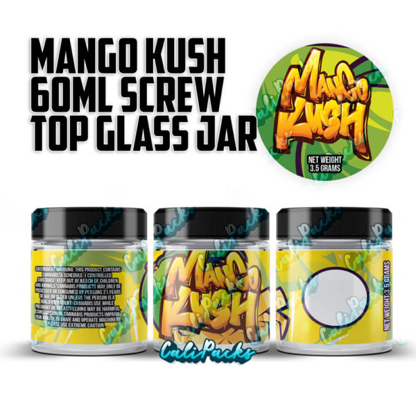 Mix n Match 3.5g Mylar Bag 60ml Glass Screw Top Jars - Image 11