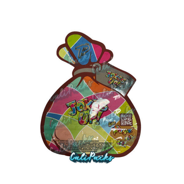 Payd Jokes Up Patchwork 3.5g Mylar Bag Die-cut Mylar Bag - Image 2