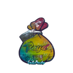 Payd Multicolor 3.5g Mylar Bag Die-cut Mylar Bag