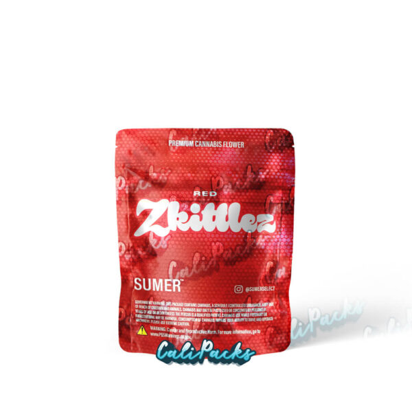 Sumer Red Zkittlez – 3.5g Mylar Bag Mylar Bag - Image 2