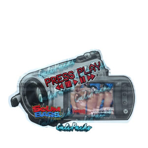 Scum Bags – Press Play 3.5g Mylar Bag Die-Cut Mylar Bags