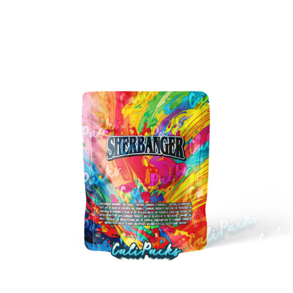 Sherbanger (2024 Design) 3.5g Mylar Bag Mylar Bag - Image 2