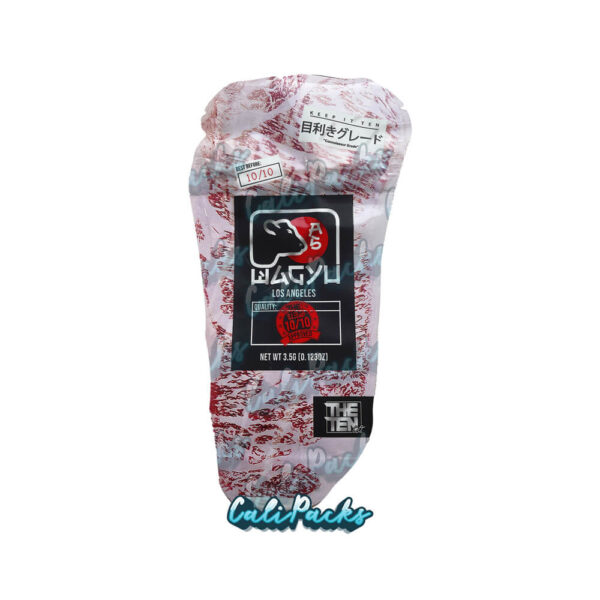 The Ten Co Wagyu 2023 Die-cut 3.5g Mylar Bag Mylar Bag