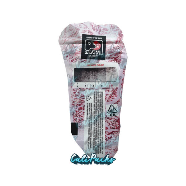 The Ten Co Wagyu 2023 Die-cut 3.5g Mylar Bag Mylar Bag - Image 2