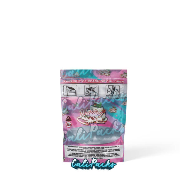 Wedding Cake 3.5g Mylar Bag Mylar Fully Printed Bag - Image 2