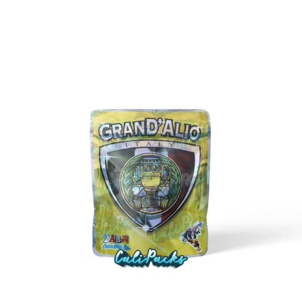 Zaba GranD’Alio 3.5g Mylar Bag Sticker Bag